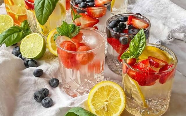 refreshing water